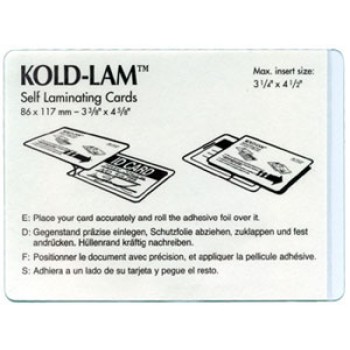 Kold Lam Medium Card 12-mil - 500 box